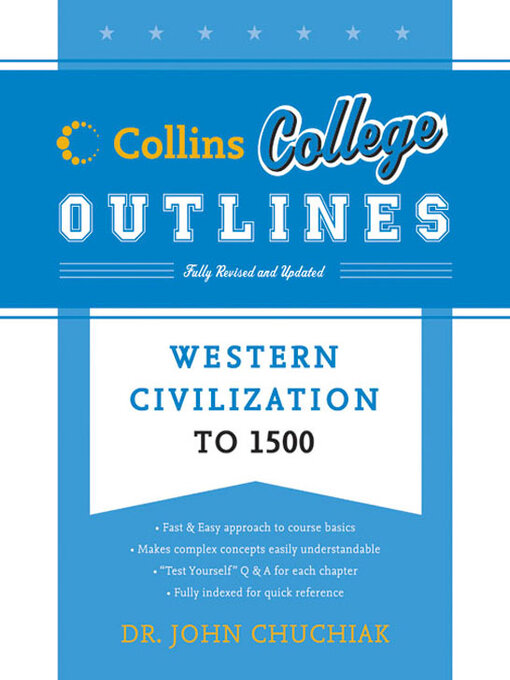 Title details for Western Civilization to 1500 by John Chuchiak - Available